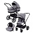 Коляска 3 в 1 MOWBaby Amber MB068 Grey